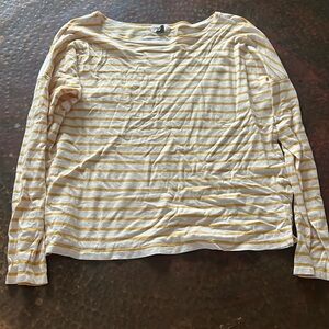 Women’s long sleeve striped top